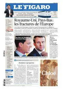 Le Figaro du Mercredi 15 Mars 2017