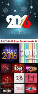 Vectors - 2016 Year Backgrounds 10