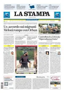 La Stampa Aosta - 9 Giugno 2023