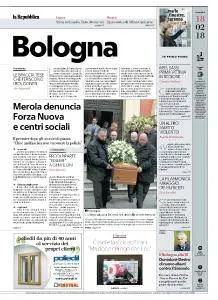 la Repubblica Bologna - 18 Febbraio 2018