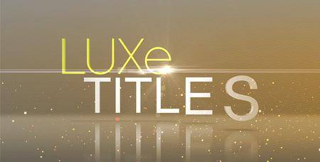 Luxe Titles - Project for After Effects (VideoHive)