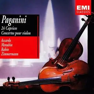 Frank Peter Zimmermann, Michael Rabin, Yehudi Menuhin, Salvatore Accardo - Paganini: 24 Caprices, Concertos pour violon (2002)