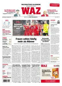 WAZ Westdeutsche Allgemeine Zeitung Essen-Steele/Kray - 21. Dezember 2017
