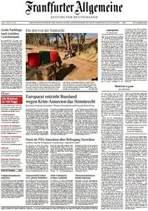 Frankfurter Allgemeine Zeitung vom Freitag, 11. April 2014