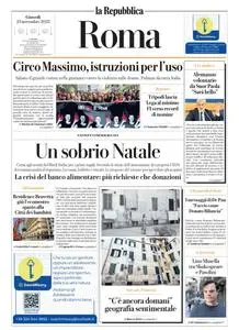 la Repubblica Roma - 23 Novembre 2023
