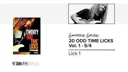 JamTrackCentral - Odd Time Licks: Vol.1 5/4 with Cuthrie Govan (2015)