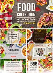 GraphicRiver - Food Pro Collection 300 Mockup & Hero Images