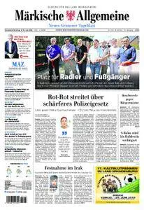 Märkische Allgemeine Neues Granseer Tageblatt - 09. Juni 2018