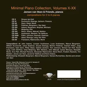 Jeroen van Veen & Friends - Minimal Piano Collection, Vol. X-XX (2010) 11 CD Box Set