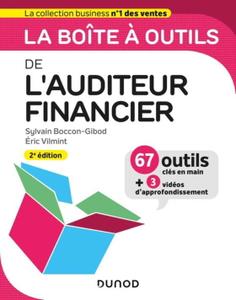 Sylvain Boccon-Gibod, Éric Vilmint, "La boite à outils de l'auditeur financier"