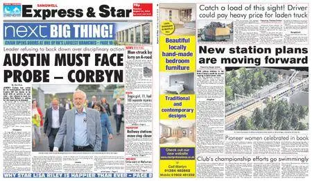 Express and Star Sandwell Edition – August 14, 2018