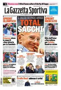 La Gazzetta dello Sport con edizioni locali - 14 Gennaio 2018