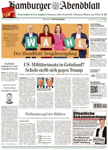 Hamburger Abendblatt  - 09 Januar 2025