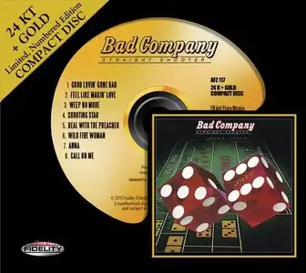Bad Company - Straight Shooter (1975) [Audio Fidelity, 24 KT + Gold CD, 2011]