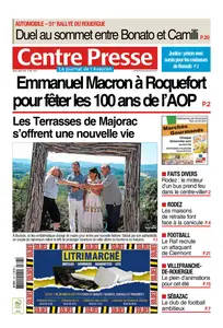 Centre Presse Aveyron - 3 Juillet 2025