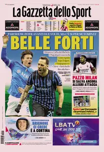 La Gazzetta dello Sport - 12 Gennaio 2026
