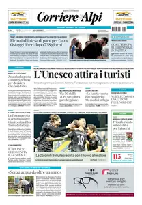 Corriere delle Alpi - 14 Ottobre 2025