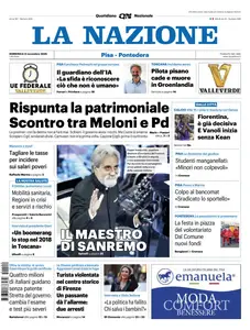 La Nazione Pisa Pontedera - 9 Novembre 2025