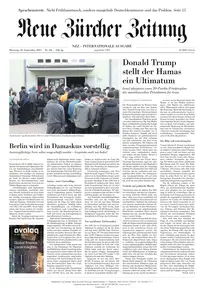 Neue Zurcher Zeitung International - 30 September 2025