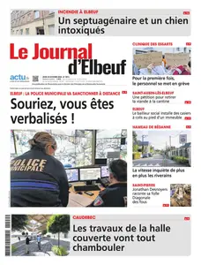 Le Journal d'Elbeuf - 24 Octobre 2024