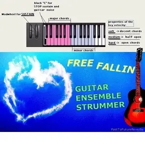 PastToFutureReverbs Free Fallin Guitar Ensemble Strummer (Part 2) For Kontakt! KONTAKT