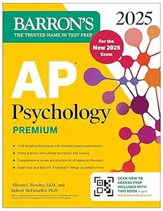 AP Psychology Premium, 2025: Prep Book for the New 2025 Exam with 3 Practice Tests + Comprehensive Review + Online Pract