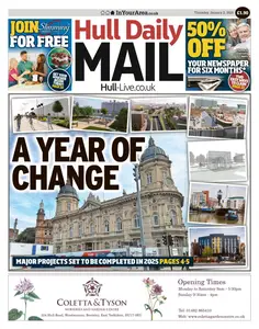 Hull Daily Mail - 2 January 2025