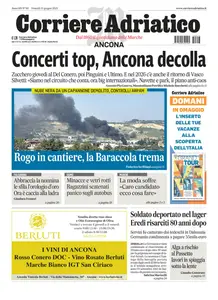 Corriere Adriatico Ancona - 13 Giugno 2025