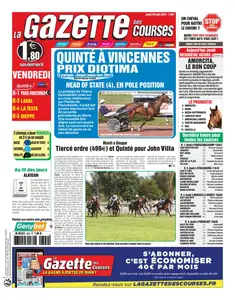 La Gazette des Courses - 29 Août 2024