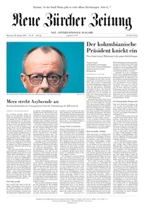 Neue Zurcher Zeitung International  - 28 Januar 2025