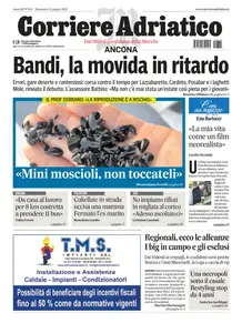Corriere Adriatico Ancona - 15 Giugno 2025