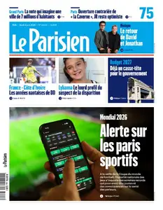 Le Parisien du Jeudi 4 Juin 2026