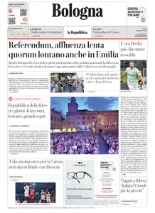 la Repubblica Bologna - 9 Giugno 2025