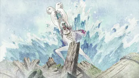 One Piece (1999 S11E96 Goodbye my Lovable Followers! Franky Departs Koten Gars