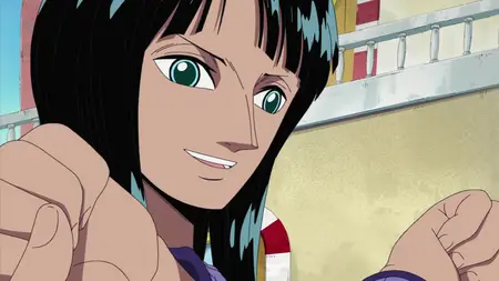 One Piece (1999 S11E96 Goodbye my Lovable Followers! Franky Departs Koten Gars