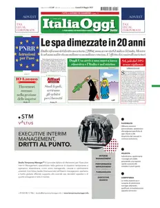 ItaliaOggi - 26 Maggio 2025