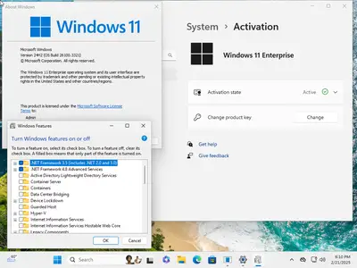 Windows 11 AIO 16in1 24H2 Build 26100.3321 (No TPM Required) Preactivated Multilingual February 2025