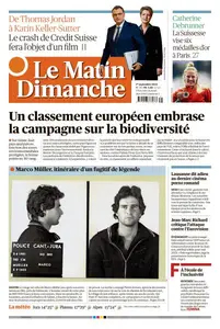 Le Matin Dimanche - 1er Septembre 2024