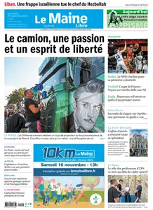 Le Maine Libre Sarthe Loir - 29 Septembre 2024