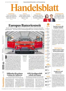 Handelsblatt  - 16 Oktober 2024