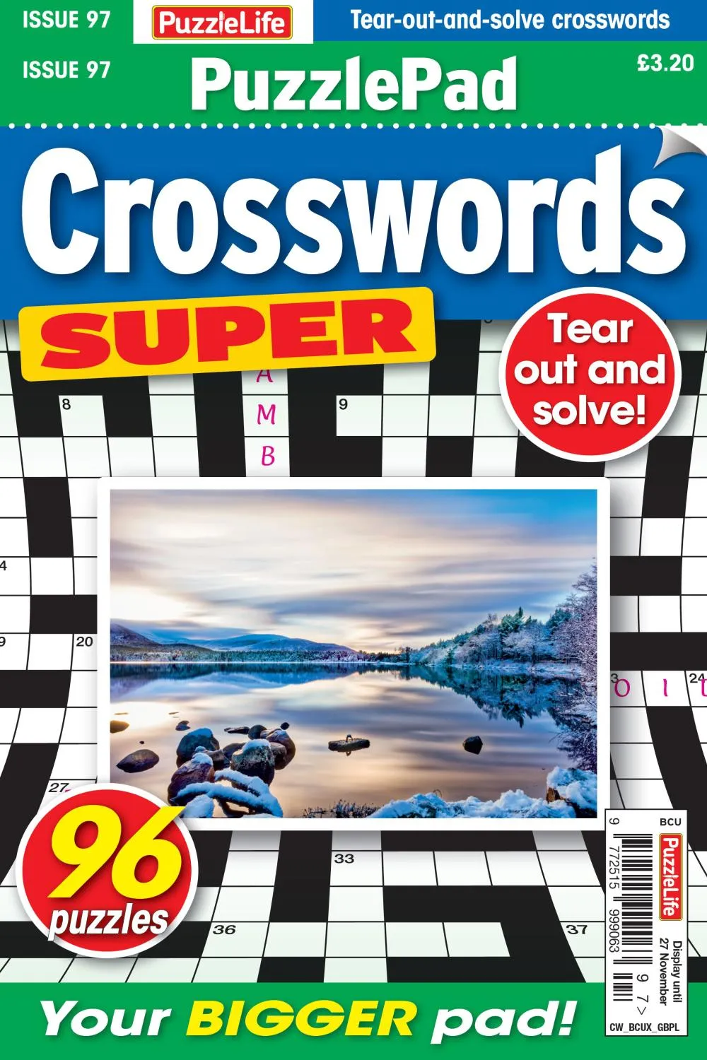 PuzzleLife PuzzlePad Crosswords Super - Issue 97 2025