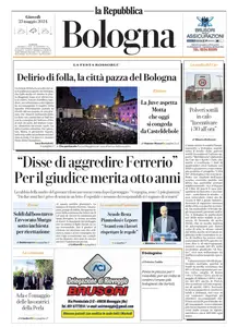 la Repubblica Bologna - 23 Maggio 2024