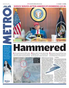 Metro UK - 23 June 2025