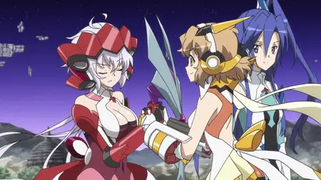Superb Song of the Valkyries Symphogear (2012 S02E13 In the Distance That Day When the Star Became Music CTR