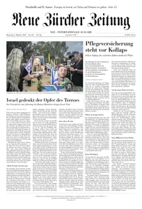 Neue Zurcher Zeitung International  - 08 Oktober 2024