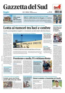 Gazzetta del Sud Reggio Calabria - 25 Luglio 2024