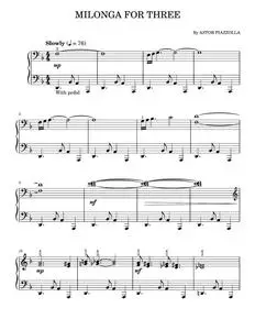 Milonga For Three - Astor Piazzolla