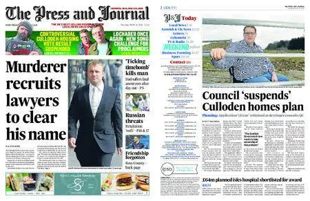 The Press and Journal Highlands and Islands – March 15, 2018