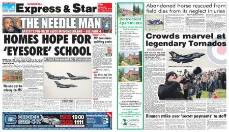 Express and Star Sandwell Edition – February 20, 2019