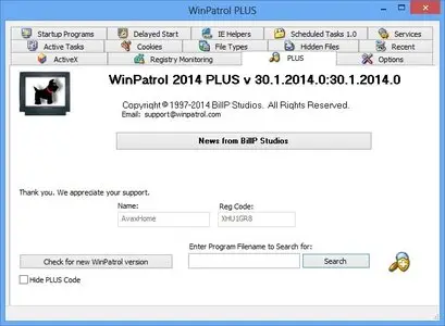 WinPatrol PLUS 30.1.2014.0